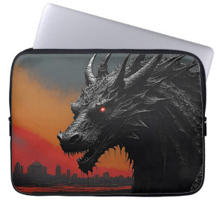 Unleash Your Creativity: Dragon City  Laptop Sleeve