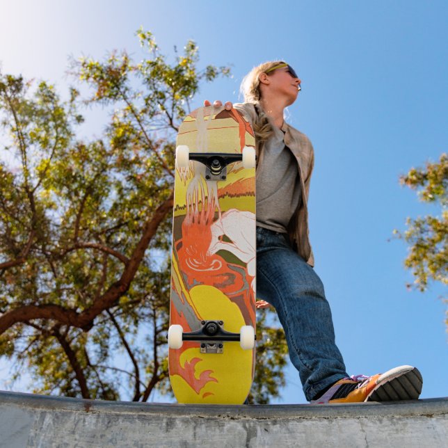 Unleash Your Edge: The Source of Evil Art Deck Skateboard (Outdoor 1)