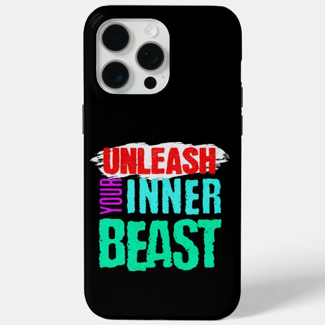"Unleash Your Inner Beast" Case-Mate iPhone Case (Back)