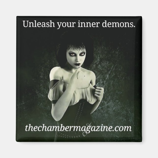 Unleash your inner demons magnet (Front)