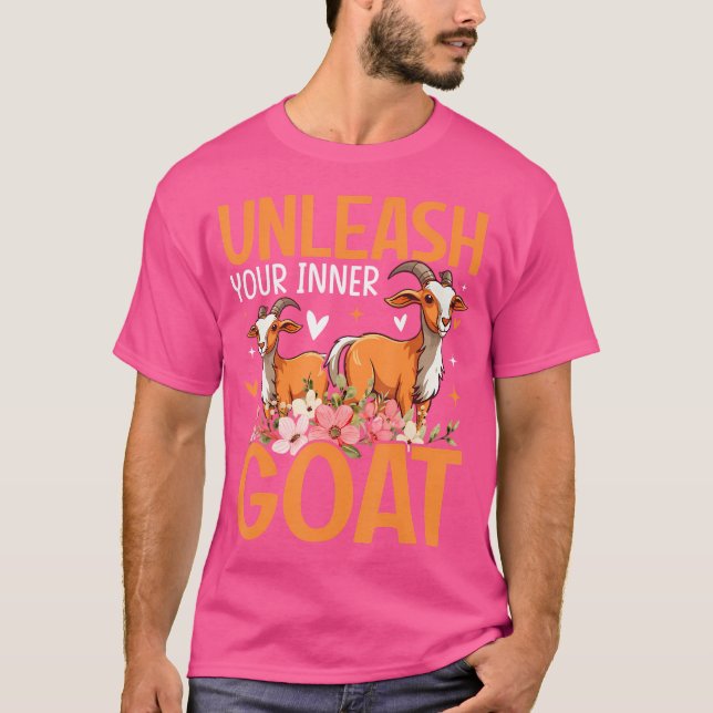 Unleash Your Inner Goat T-Shirt (Front)