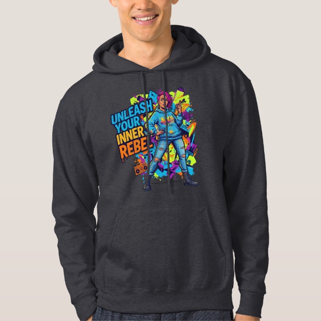 Unleash Your Inner Rebel - Hoodie -  (Front)