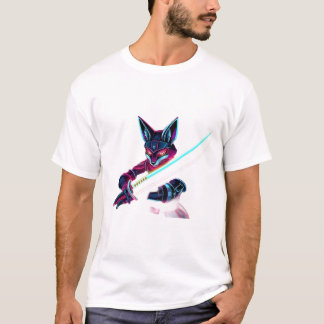 Unleash Your Inner Samurai Fox T-Shirt