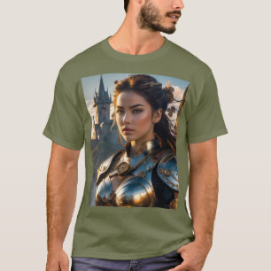 Unleash Your Inner Warrior – Strength Meets Beauty T-Shirt