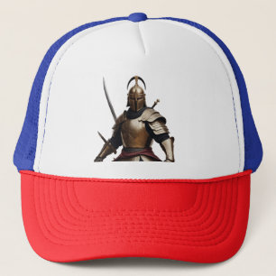 🎨 Unleash Your Inner Warrior with Bold Image. Trucker Hat