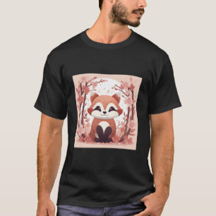 Unleash Your Ness With Our Red Panda And Cherry Bl T-Shirt