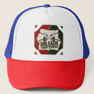 Unleash Your Power Breaking Chains Trucker Hat