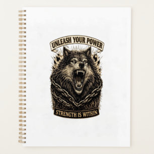 Unleash Your Power — Strength Is Within Planner