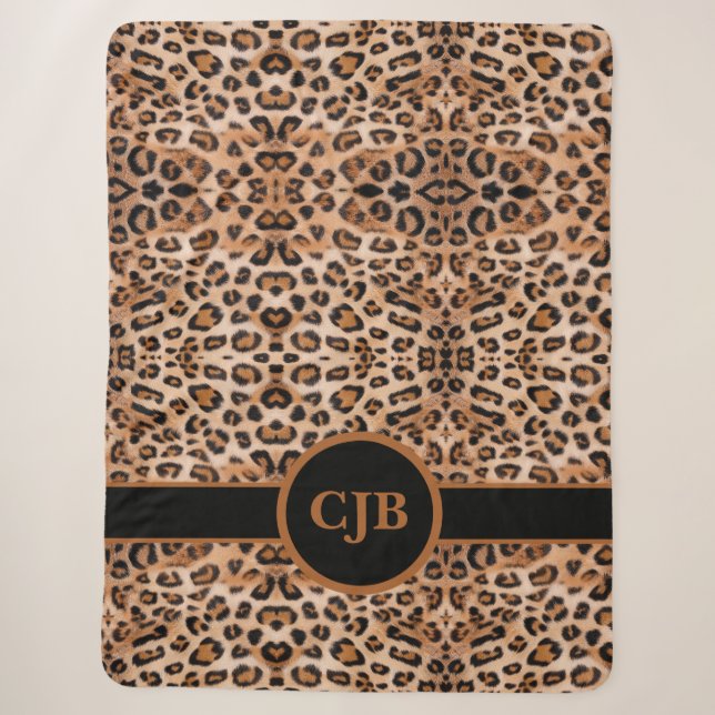 Unleash Your Wild Side Sherpa Blanket (Front)