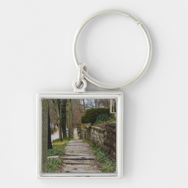 Unlevel Pathway Key Ring (Front)