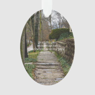 Unlevel Pathway Ornament