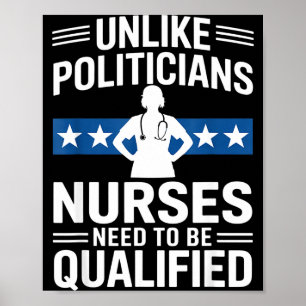 Unlike Liticians Nurses Need To Be Qualified Sarca Poster