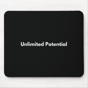 Unlimited Tential Insrational Motivational Everyda Mouse Pad