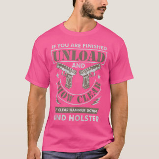 Unload Show Clear Competitive Shooting Safety Offi T-Shirt