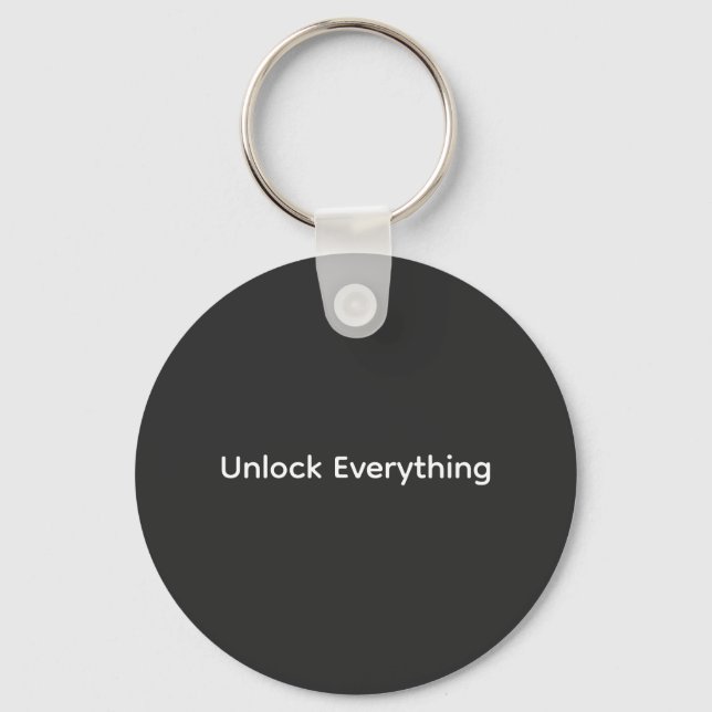 Unlock Everything Key Ring (Front)