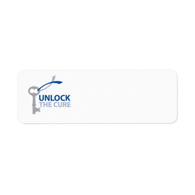 Unlock the Cure Retun Address Labels (Front)