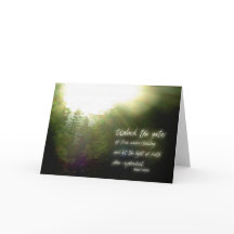 Unlock the gates - Bosch light Card