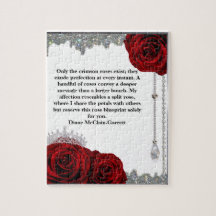 "Unlock the magic of fun with our red rose puzzle