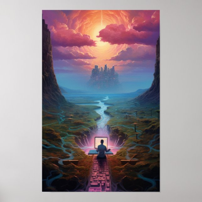 Unlock Your Subconscious Mind - Password Poster (Front)