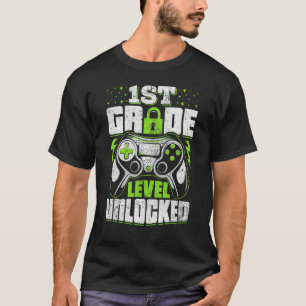 Unlocked 1st Grade Back to School Student Teacher T-Shirt