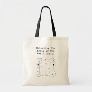Unlocking World's Logic Daily Math Insights Tote Bag