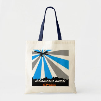 Unmanned Drone Eco-Sack Tote Bag