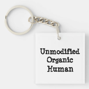 Unmodified Organic Human Keychain