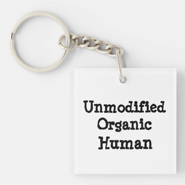 Unmodified Organic Human Keychain (Front)