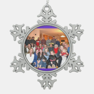 Unmussig Christmas Party 2012 Snowflake Pewter Christmas Ornament