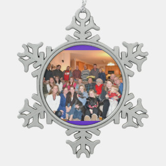 Unmussig Christmas Party 2012 Snowflake Pewter Christmas Ornament