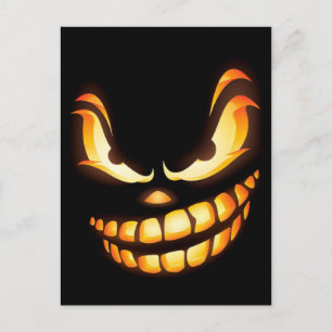 unmutiger-expression-852549 SCARY CARTOON SMILE BL Postcard