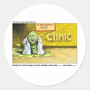 Unnatractive Doctor Funny Gifts & Collectibles Classic Round Sticker