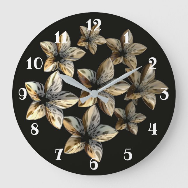 Unnatural Beauty Large Clock (Front)