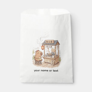 unny Capybara at Stinky Tofu Stall Taiwan Night Favour Bags