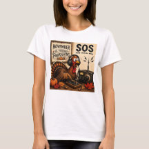 unny Thanksgiving Turkey SOS Morse Code Ham Radio 
