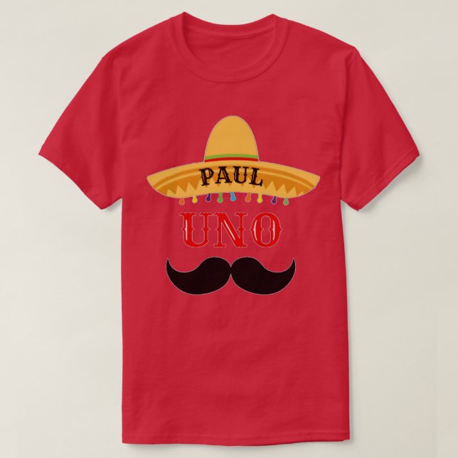 Uno Birthday  T-Shirt (Design Front)