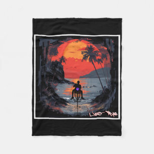 Uno Mas - Disc Golf Fleece Blanket