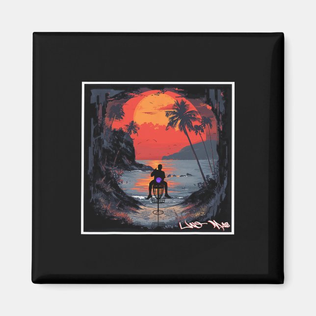 Uno Mas - Disc Golf  Magnet (Front)