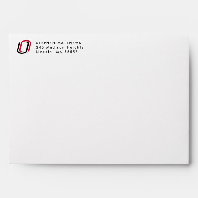 UNO Mavericks Graduate Envelope (Front)