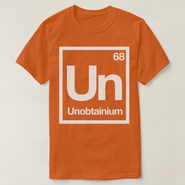 Unobtanium T-Shirt (Design Front)