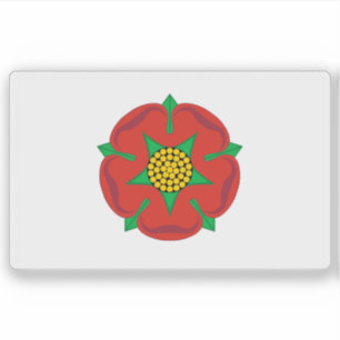 Unofficial flag of Lancashire,England (until 2008)