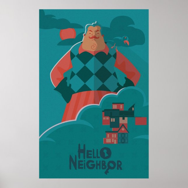 Unofficial Hello Neighbour Poster (Front)