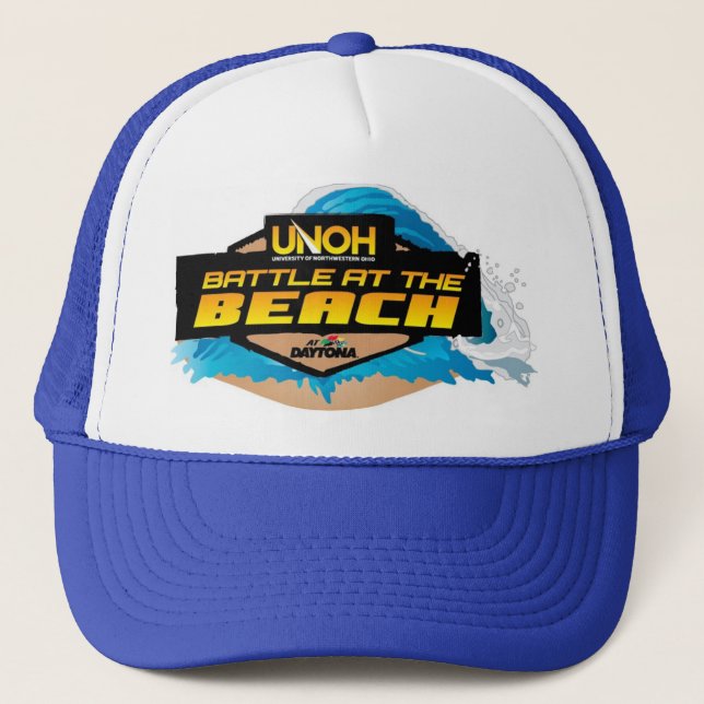 UNOH Battle at the Beach hats (Front)