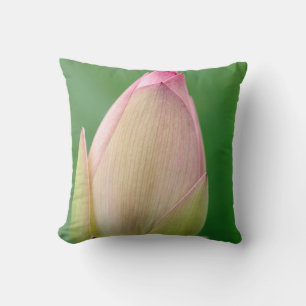 Unopened Water Lily Bulb, Durban Botanical Cushion