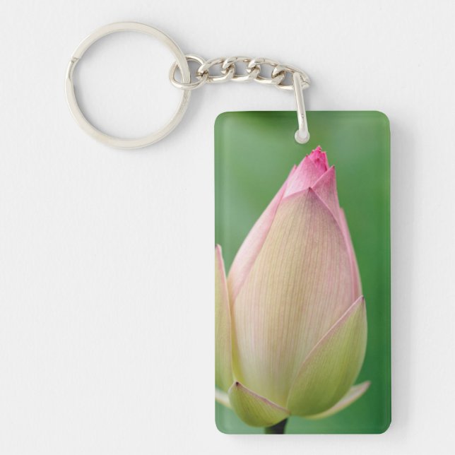 Unopened Water Lily Bulb, Durban Botanical Key Ring (Front)