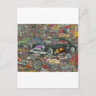 Unorganised Bliss Postcard