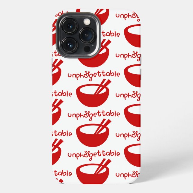 Unphởgettable iPhone Case (Back)