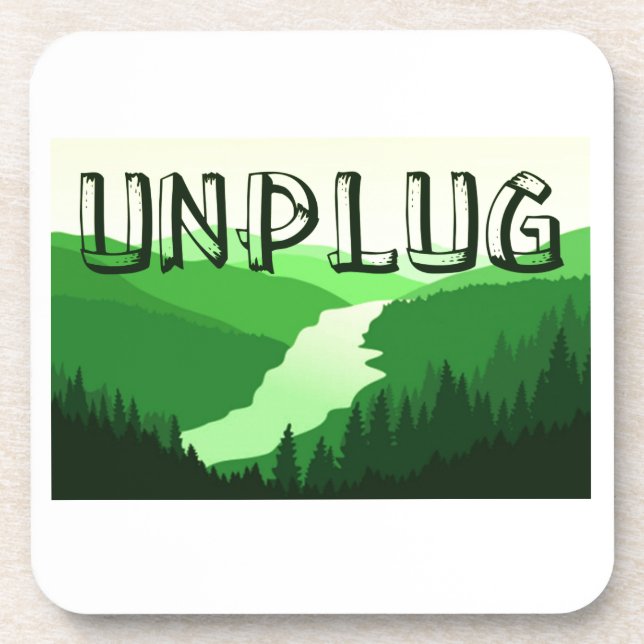 Unplug Coaster (Front)