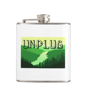 Unplug Hip Flask