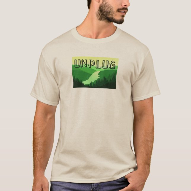 Unplug T-Shirt (Front)